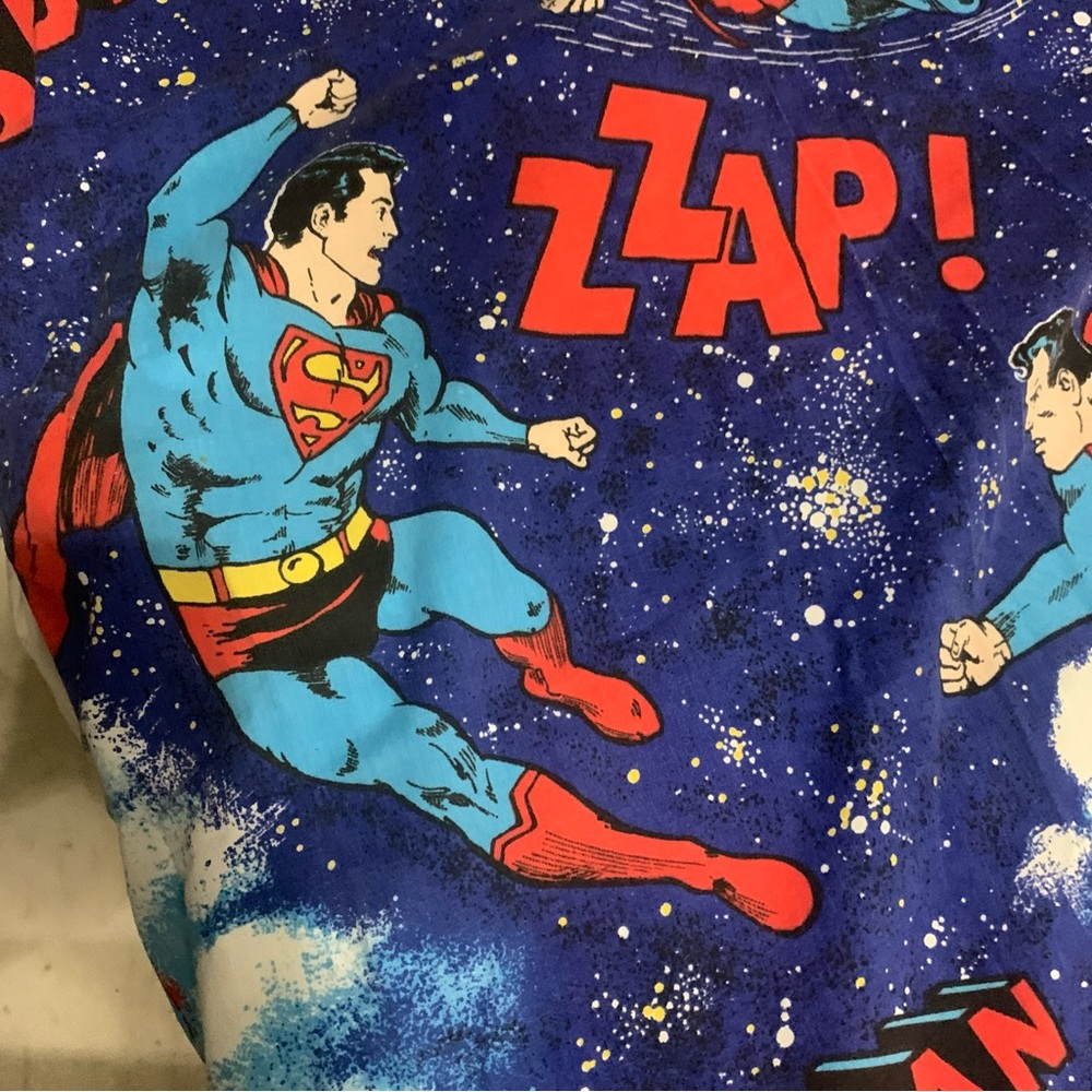 Superman 1978 twin flat sheet